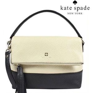 Kate Spade Leather Bags/crossbody cream and Black
